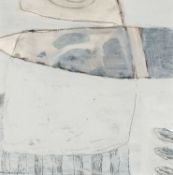 ‡ PÁDRAIG MAC MIADHACHÁIN (Irish, 1929-2017) oil on panel - entitled verso, 'Pale Purbech with