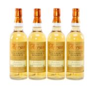 FOUR BOTTLES OF ARRAN FOUNDER'S RESERVE SINGLE ISLAND SCOTCH MALT WHISKY, 43% vol., 70cl (4)