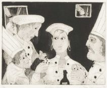 BEN PRITCHARD (b. 1956) limited edition (3/30) aquatint etching - 'Another Cheat', signed and