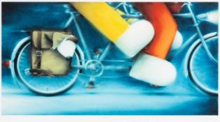 ‡ DOUG HYDE (b.1972) limited edition (294/495) print - entitled, 'The Stowaway' on DeMontfort Fine