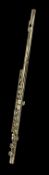 BUFFET CRAMPON SILVER-PLATED FLUTE, Cooper Scale AHC 228, in hard case Provenance: private