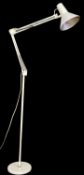 VINTAGE DANISH ANGLEPOISE LAMP on floor stand Provenance: private collection Gwynedd