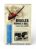 JOHNS (CAPTAIN W.E.) 'Biggles Scores a Bull', Hodder & Stoughton, London, first edition, with dust