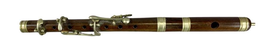 VINTAGE SIX-KEYED FIFE, unknown make Provenance: private collection Denbighshire