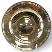 ELIZABETH II CIRCULAR SILVER 'ARMADA' DISH, London 2000, 14.4cms (diam.), 5.2ozt Provenance: private