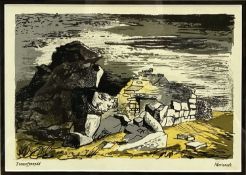 ‡ JOHN PIPER (1903-1992) lithograph - 'Trawsfynydd, Merioneth', unsigned, 13 x 19cms Provenance: