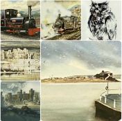 ‡ VARIOUS TWENTIETH CENTURY NORTH WALES ARTISTS to include CLARE PRINCE limited edition (51/100)