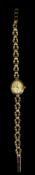 SOVEREIGN 9CT GOLD LADIES' BRACELET WRISTWATCH, 9g gross Provenance: private collection Ynys Môn