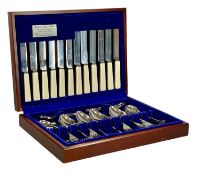 BRETTINGHAM CANTEEN OF CUTLERY for six persons, 44 pieces Provenance: private collection Conwy