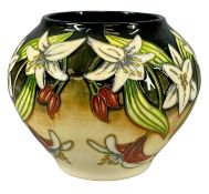 MOORCROFT 'SCRAMBLING LILY' VASE, 11cms (h), boxed Provenance: private collection Denbighshire