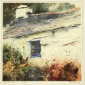‡ ROB PIERCY (b. 1946) limited edition (243/500) colour print - ''Ffenest Lân', signed, numbered and