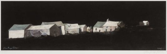 JOHN KNAPP-FISHER limited edition (96/850) colour print - 'Pembrokeshire Farm', signed and