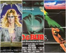 THREE HORROR MOVIE POSTERS: Deadly Friend (1987), Dead & Buried (1981) and Prince of Darkness (