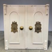 JOHN & JOSH TAUNTON PATENT FIRE RESISTING SAFE, manufactured in Birmingham, serial No. 12172, double