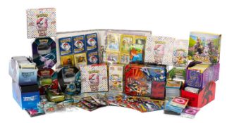 ASSORTED POKÉMON TRADING CARDS being a large quantity of various incomplete sets including Scarlet &