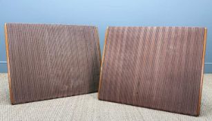 PAIR OF EARLY MCM QUAD ESL-57 ELECTROSTATIC SPEAKERS, serial numbers 787 & 1190 (2) Provenance: