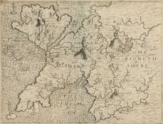ANGLESEY & NORTH WALES. Drayton (Michael), Untitled map of northwest Wales [c.1612-22], uncoloured