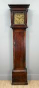 WELSH OAK 30-HOUR LONGCASE CLOCK, signed 'Cha: Vaughan, Pontpool', 10