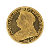 VICTORIA TWO POUNDS, 1893 proof, 15.98g Provenance: deceased estate Gwynedd Condition: light signs