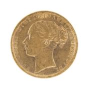VICTORIA SOVEREIGN, 1872, second young head, 7.97g Provenance: deceased estate Gwynedd