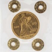 ITALY, VITTORIO EMANUELE III, 20 LIRE GOLD COIN, 1912, capsule Provenance: deceased estate Gwynedd