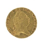 GEORGE III HALF GUINEA 1797, fifth laureate head, 4.2g Provenance: deceased estate Gwynedd