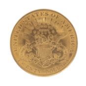 USA, $20 GOLD 'DOUBLE EAGLE', 1904, 33.4g Provenance: deceased estate Gwynedd