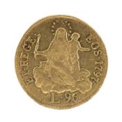 ITALIAN STATES, GENOA, 96 LIRE, 1797, 0.9090 gold, 25.1g Provenance: deceased estate Gwynedd
