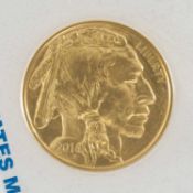 USA, $50 BUFFALO, 2014 F, 1oz fine gold Provenance: deceased estate Gwynedd