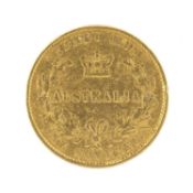 AUSTRALIA, VICTORIA SOVEREIGN, 1862, Sydney Mint, 7.90g Provenance: deceased estate Gwynedd