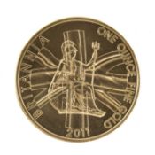 ELIZABETH II BRITANNIA GOLD £100, 2011, 1oz fine gold Provenance: deceased estate Gwynedd