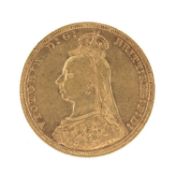 VICTORIA SOVEREIGN, 1893, Sydney Mint, 7.97g Provenance: deceased estate Gwynedd
