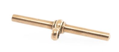 9CT GOLD T-BAR, 4.1g Provenance: private collection Glamorgan