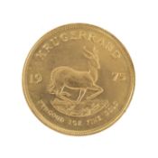 SOUTH AFRICA KRUGERRAND, 1975, 1oz fine gold Provenance: deceased estate Wirral