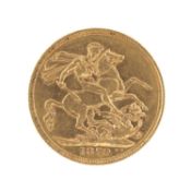 VICTORIA SOVEREIGN, 1879, Melbourne Mint, 7.98g Provenance: deceased estate Gwynedd