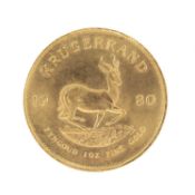 SOUTH AFRICA KRUGERRAND, 1980, 1oz fine gold Provenance: deceased estate Wirral
