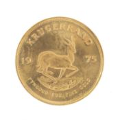 SOUTH AFRICA KRUGERRAND, 1975, 1oz fine gold Provenance: deceased estate Wirral