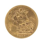 GEORGE V SOVEREIGN, 1925, Pretoria Mint, 7.95g Provenance: deceased estate Gwynedd