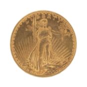 USA, $20 GOLD 'DOUBLE EAGLE', 1914, Saint Gaudens Philadelphia Mint, 33.3g Provenance: deceased