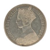 VICTORIA 'GOTHIC' CROWN, 1847, edge undecimo Provenance: deceased estate Gwynedd Condition: