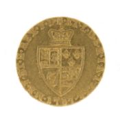 GEORGE III HALF SPADE GUINEA, 1787, Fifth Laureate Head, 4g Provenance: deceased estate Gwynedd