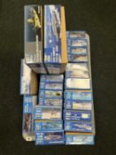 TRUMPETER WARSHIP MODELS, 24 boxed Provenance: deceased estate Wirral When boxed, the contents are