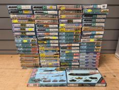 PIT-ROAD AIRCRAFT MODEL KITS, 53 boxed Provenance: deceased estate Wirral When boxed, the contents