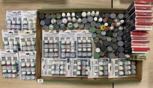 MODEL KIT PAINTS, various colours and makes (1 box) Provenance: deceased estate Wirral When boxed,