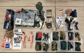 ACTION MAN FIGURES & ACCESSORIES, three figures (one box) Provenance: deceased estate Wirral When