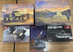 MODELCOLLECT KITS, featuring Fist of War Series models and others, 5 boxed Provenance: deceased