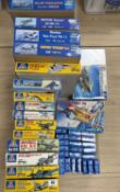 ITALERI AIRCRAFT MODEL KITS, featuring sealed Tornado Luftwaffe kit, with further unsealed Italeri