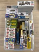 WWII MILITARY VEHICLE MODEL KITS, featuring Airfix Royal Airforce Emergency Vehicle set and