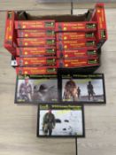 WWII GERMAN INFANTRY MINIATURES KITS by Caesar Miniatures, 16 boxed Provenance: deceased estate