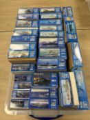 TRUMPETER WAR SHIP MODEL KITS, 28 boxed Provenance: deceased estate Wirral When boxed, the